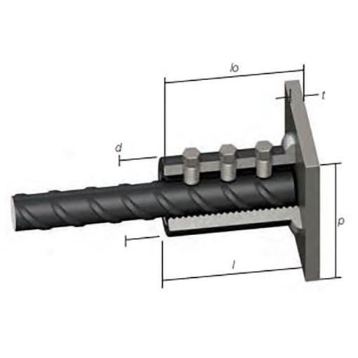 20mm Ancon MBT Headed anchor