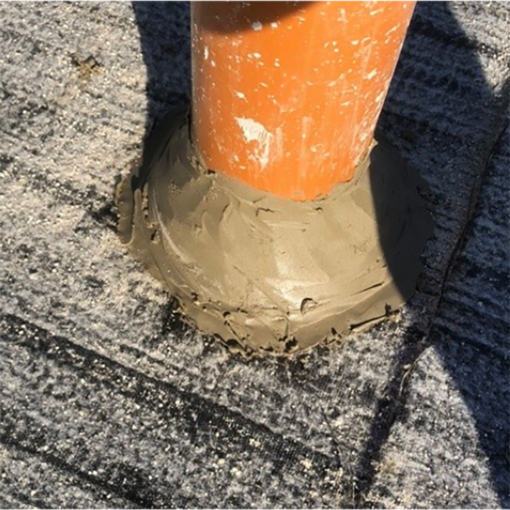 Juta Hydrolock Paste in use on site