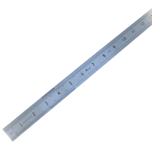 Stainless steel ruler