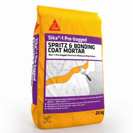 Sika®-1 Pre-bag Spritz Mortar