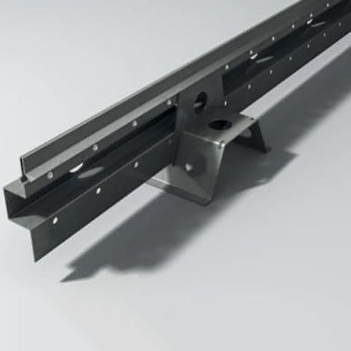 Permasteel Screed Rail 115mm X 3m