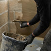 Sika 1 Liquid Waterproofing being applied to bricks