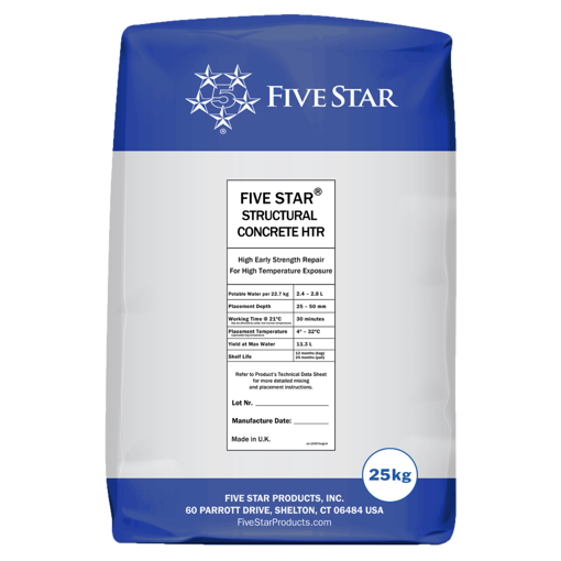 Five Star HTR Structural Concrete 25KG Product Image