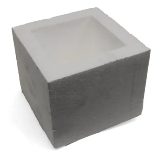 100mm Polystyrene Cube Mould