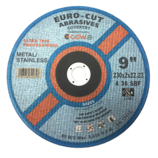 230mm Metal Cutting Abrasive Blades