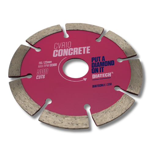 DIATECH CVR10 Concrete Blade 115mm