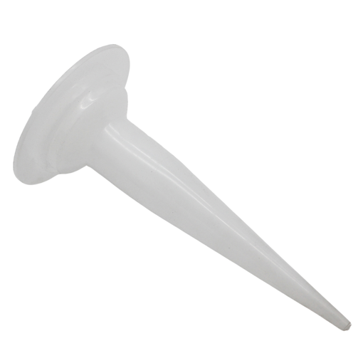 Silicone applicator gun nozzles