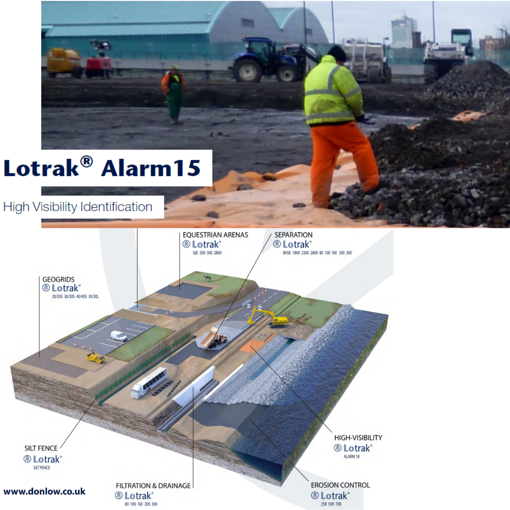 Picture of ORANGE ALARM 4.5M X 100M
