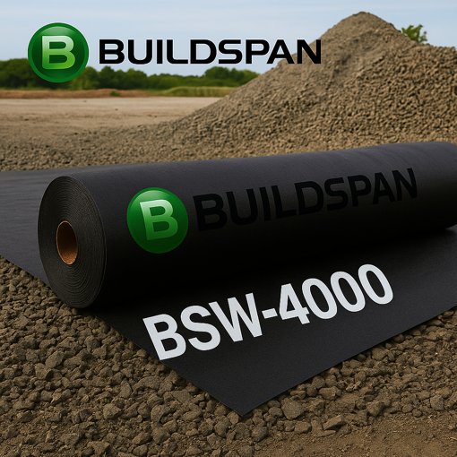 Picture of BWS-4000 165GSM BUILDSPAN WOVEN GEOTEXTILE 4.5X100M