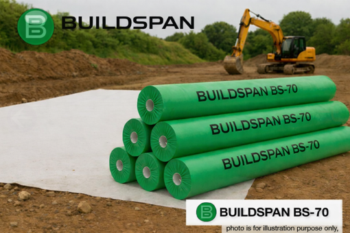 Picture of BS-70 BUILDSPAN NON WOVEN GEOTEXTILE 4.5M X 100M